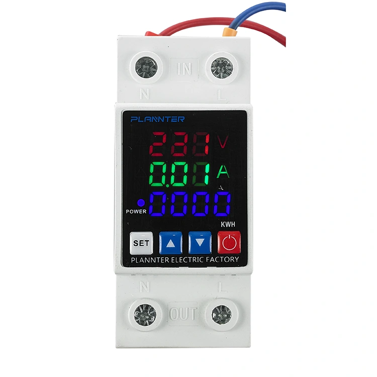 3IN1 Taispeáin Overvoltage Protector