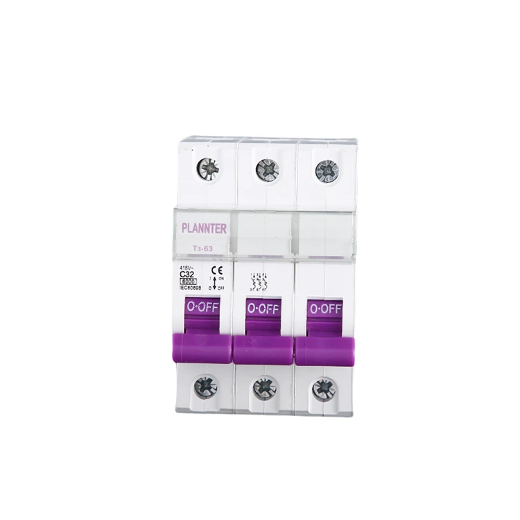 3 Pole AC Circuit Breaker